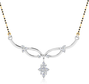 swarovski diamond mangalsutra