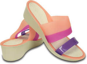 Crocs colorblock wedge sale