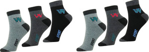 AR MART Men Solid Ankle Length Socks