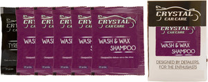 CRYSTAL CAR CARE WASH & WAX CAR SHAMPOO Car Washing Liquid