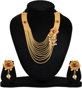 Kalyani covering necklace set on sale