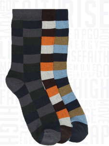 Metronaut Men's Crew Length Socks