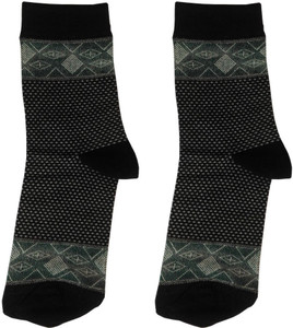 Ministryofsoxs Men Self Design Mid-calf Length Socks