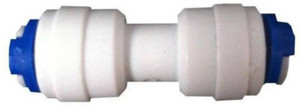 PK Aqua 4 Pcs RO 3/8? Straight Connector(3/8?- 3/8? Tube Push Fit) for RO Water Filters. Hose Pipe