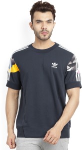 Adidas Half Sleeve Printed Men's Sweatshirt