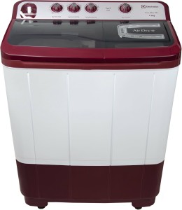 Electrolux 7.3 kg Washer only White, Maroon(ES73GPDM)