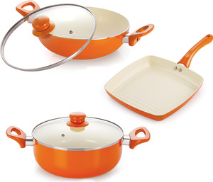 NIRLON nonstick cookware set combo for induction Induction Bottom Cookware Set
