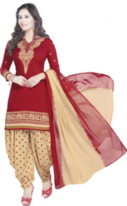 Ishin Synthetic Printed Salwar Suit Dupatta Material