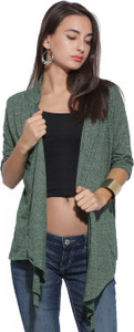 People 3/4th Sleeve Solid Women Jacket