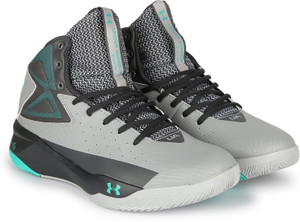 UNDER ARMOUR UA ROCKET Basketball Shoes For Men Buy Gray green Color UNDER ARMOUR UA ROCKET Basketball Shoes For Men Online at Best Price Shop Online for Footwears in India