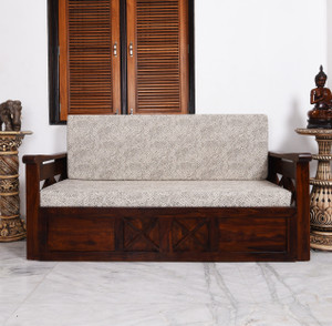 Home Edge Murphy Double Solid Wood Sofa Bed