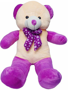Kashish Trading Company Very Exclusive Purple Teddy Bear ( 80 Cm ) - 32 inch