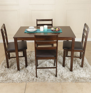 HomeTown Bolton Solid Wood 4 Seater Dining Set