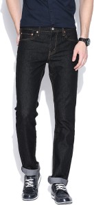levi's slim men black jeans 18298-0100Black