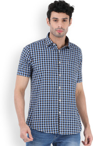 LAWMAN PG3 Men s Checkered Casual Blue 