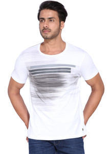 Wrangler Solid Men s Round Neck T Shirt 
