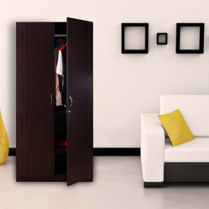 HomeTown Willy Engineered Wood 2 Door Wardrobe