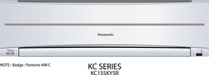 Panasonic 1.2 Ton 5 Star Split AC - White