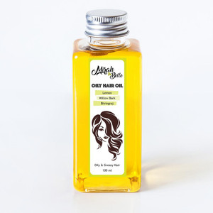 Mirah Belle Naturals Lemon Willow Bark Bhringraj Oily Hair Hair