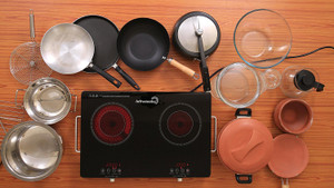 smithcucina infracooka double burner