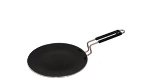 usha shriram Hard Anodised Roti Tawa SS Rod with sleeve (Gas Compatible) Tawa 22 cm diameter