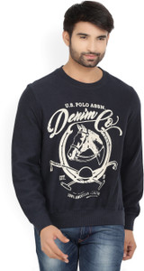 U.S. Polo Assn. Full Sleeve Printed Men's Sweatshirt