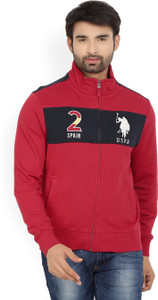 U.S. Polo Assn. Full Sleeve Applique Men's Sweatshirt