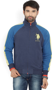 U.S. Polo Assn. Full Sleeve Solid Men's Sweatshirt