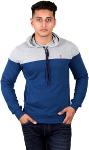 jtee Full Sleeve Self Design Men's Sweatshirt