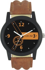 LOREM LR0001 Stylish Dummy Chronograph Watch  - For Men