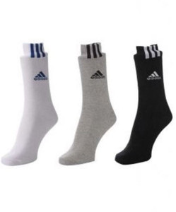 Adidas Men & Women Crew Length Socks