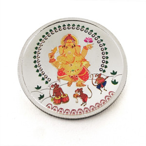Taraash Lord Ganesha S 999 10 g Silver Coin