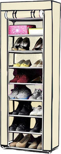 ShopyBucket Stainless Steel Collapsible Shoe Stand