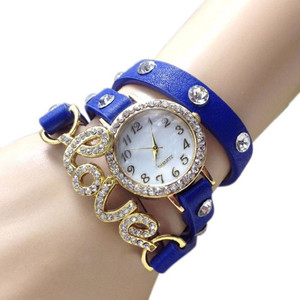 SPINOZA 01S101 blue exclusive diamond studded prisiouse collaction love bracelet for valantine Watch - For Girls
