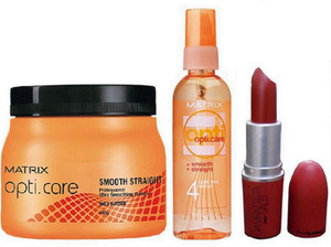 Matrix Smooth Straight Hair Spa With Split End Hair Serum Mac