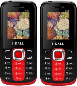 I Kall K99 Combo Of Two Mobile(Red)