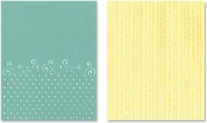 Sizzix Textured Impressions Embossing Folders 2PK - Dots and