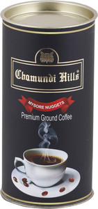 CHAMUNDI HILLS Premium Ground Coffee Powder-Mysore Nuggets 200 gms Roast & Ground Coffee 200 g
