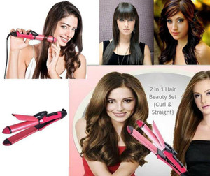 Wonder World Professional Hair Straightener And Hair Curler 2 In 1