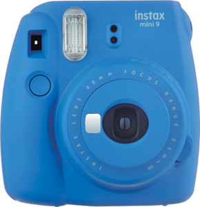 Fujifilm Instax Mini 9 Cobalt Blue Festive Pack Instant Camera