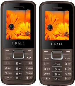 I Kall K88 Combo Of Two Mobile(Brown)