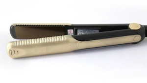 Wonder World ® Fire Red Tourmaline Ceramic Flat Iron ™ KM-327- Type-32 Hair Styler