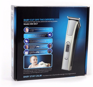 Wonder World ™ KM-5017 Multigroom 5000 with 5 attachments and skin-friendly blades Cordless Trimmer