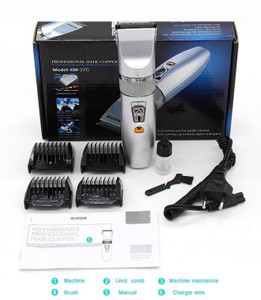 Wonder World ™ KM-27C Men's Electric Shaver Razor Beard Hair Grooming Trimmer Clipper Rechargeable Cordless Trimmer