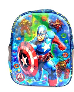 Akki Collection captain america School Bag