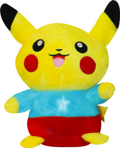 AKSHAT Pokemon Pikachu Plush Toy Multicolor - 9 inch (Multicolor) - 10 cm