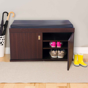 HomeTown Engineered Wood Shoe Rack
