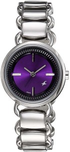 fastrack nj6117sm02c analog watch  - for women