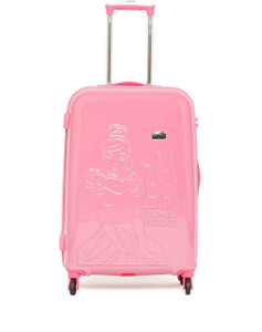 Gamme Disney Pink Princess Emboss Kids Trolley Bag Check-in Luggage - 24 inch