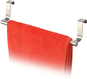 HOKIPO Stainless Steel Kitchen Towel Holder Cabinet Door 0 - Pronged Hook Rail